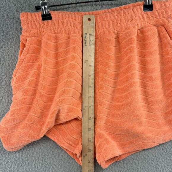 ARAMINTA JAMES Terry Wave Shirt & Shorts Set in Orange size small - Picture 11 of 16